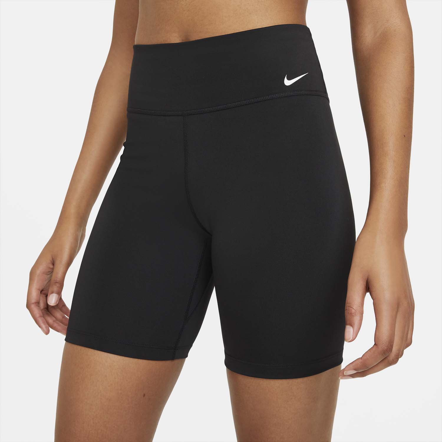 Nike Performance SHORT - Leggings - smoke grey/(black)/grey 